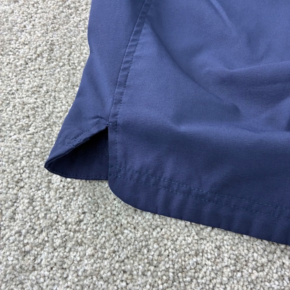 Emerald 78 Womens 20W Navy Blue Shorts Golf Casual Cargo Zipper Pockets Active - Picture 9 of 12